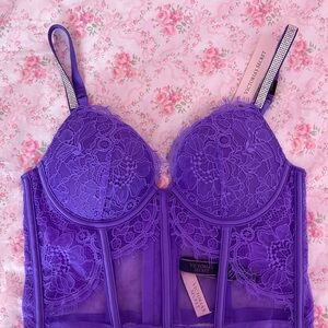 Victoria's Secret Vibrant Purple Lace Bra